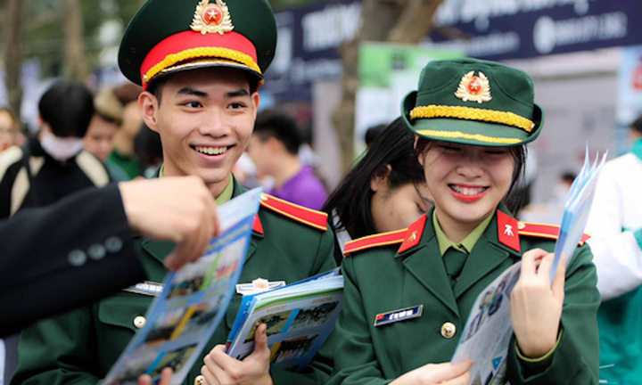 Thêm 2 phương thức xét tuyển vào các trường khối ngành Quân đội năm 2024 