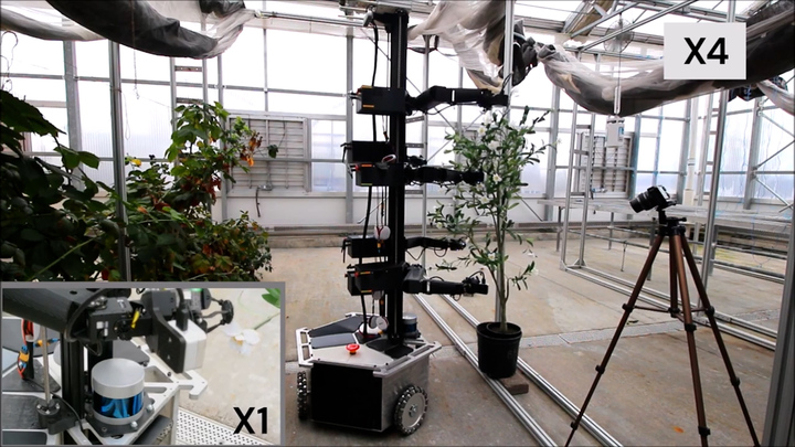 Robot thụ phấn với 6 cánh tay 'kỳ diệu'