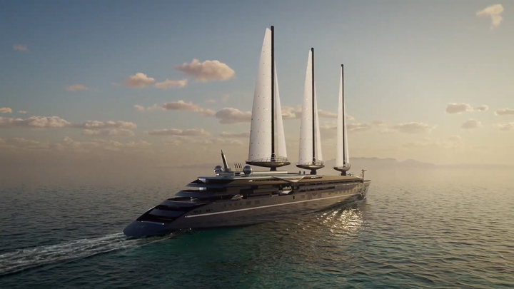 Mô hình tàu du lịch cánh buồm lớn nhất thế giới