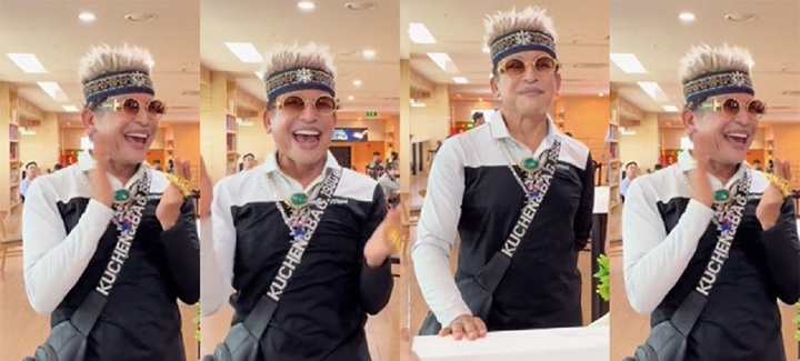 Đeo đầy vàng trên người, MC Thanh Bạch nói: Phải tính bằng ký chứ không nói giá