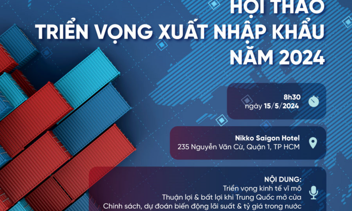 VietinBank tổ chức Hội thảo Triển vọng Xuất nhập khẩu năm 2024
