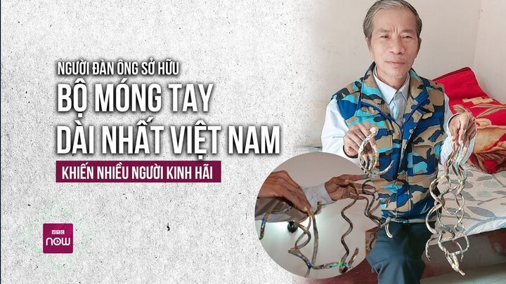 Bộ móng tay dài gần 1m, chủ nhân nâng niu không cắt