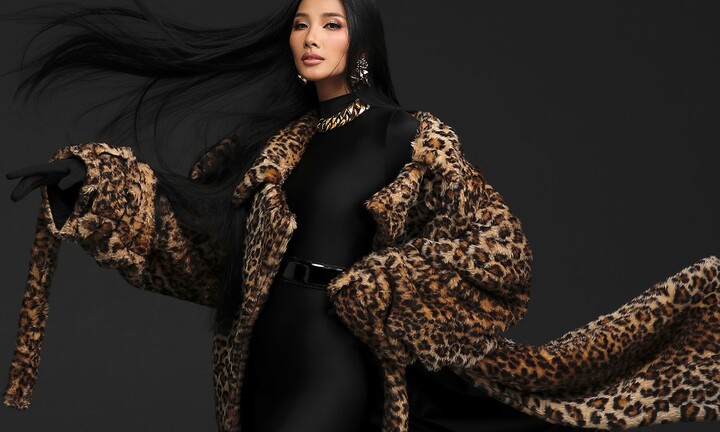 Hoàng Thùy lăng xê mốt 'vợ ông trùm' quyến rũ, bí ẩn