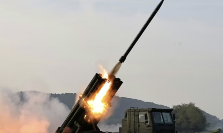 Triều Tiên triển khai bệ phóng tên lửa đa nòng mới nhất trong năm nay