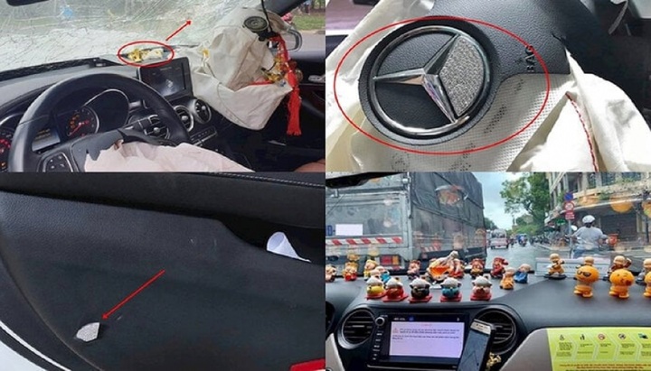 Những vị trí trong xe ô tô không nên trang trí