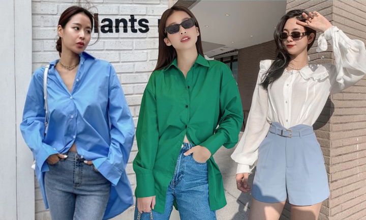 Những ý tưởng phối sơ mi đầu hè