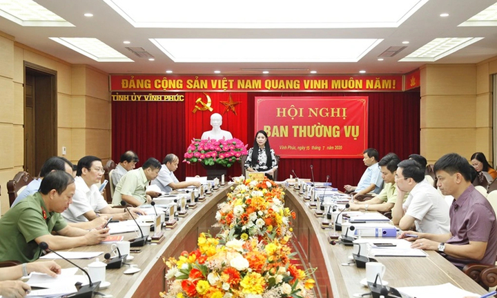Kỷ luật Ban Thường vụ Tỉnh ủy Vĩnh Phúc 2 nhiệm kỳ