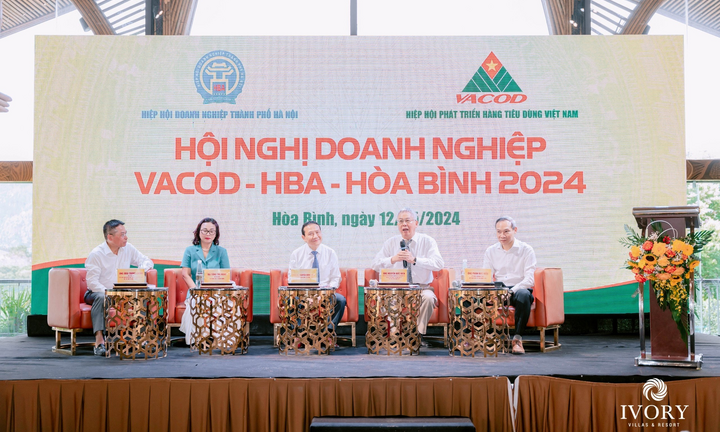 Hội nghị VACOD - HBA - Hòa Bình 2024: Nỗ lực hỗ trợ doanh nghiệp phát triển