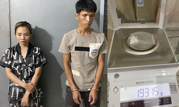 Bắt đôi nam nữ ở Quảng Nam mua ma túy về bán kiếm lời