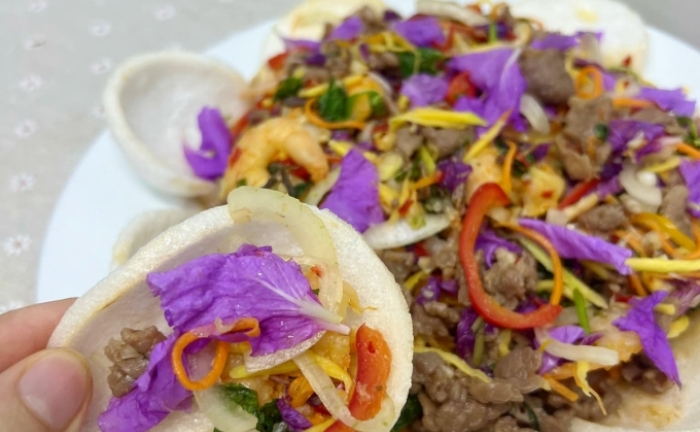 Hoa bằng lăng có ăn được?