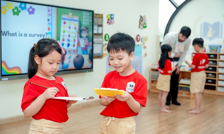 Vinschool: 'Ươm mầm non' từ giáo dục kỹ năng thống kê