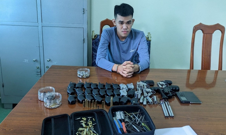 Lên mạng học chế tạo súng rồi mua linh kiện về lắp ráp bán kiếm lời