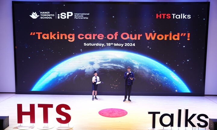 Học sinh tự tin thể hiện năng lực học thuật bằng Tiếng Anh