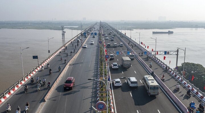 Bàn giao cầu Vĩnh Tuy 2 cho Sở GTVT Hà Nội quản lý