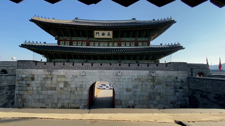 Ngắm tòa thành cổ đẹp nhất Hàn Quốc