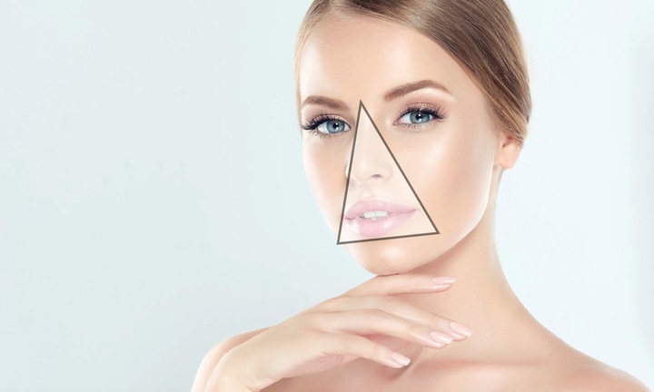 Khu vực 'tam giác tử thần' không nên nặn mụn