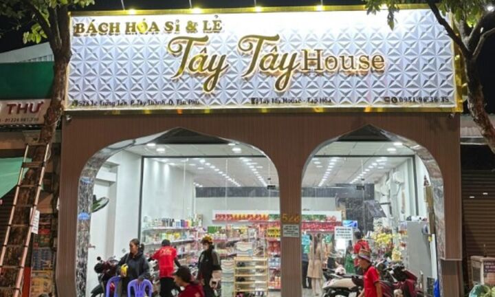 Tây Tây House: Hành trình xây dựng cửa hàng tiện lợi