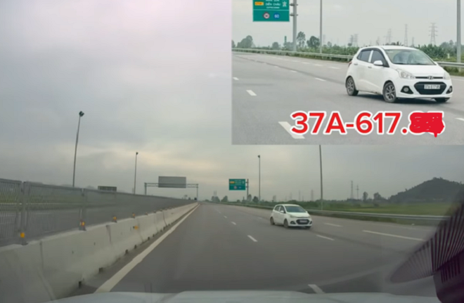 Xử phạt tài xế chạy ô tô ngược chiều trên cao tốc Nghi Sơn – Diễn Châu