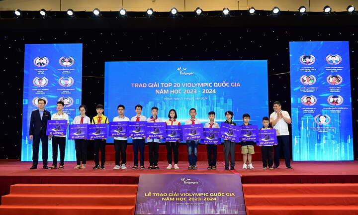 Hơn 800 học sinh ghi điểm tuyệt đối môn Lịch sử vòng quốc gia Violympic