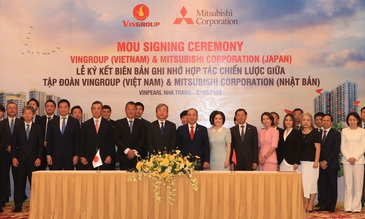 Vingroup và Mitsubishi Corporation ký kết hợp tác chiến lược toàn diện
