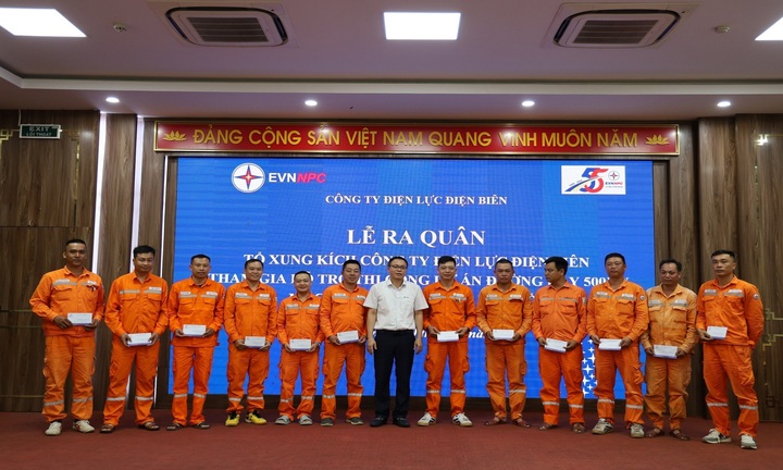 28 đội xung kích EVNNPC sẵn sàng dồn sức tại công trường đường dây 500kV mạch 3