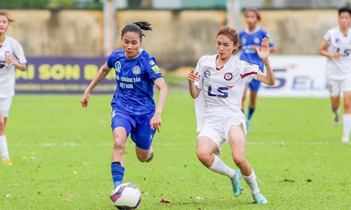 Vòng 7 giải nữ VĐQG 2024: Than KSVN thắng đậm, Hà Nội II vượt khó