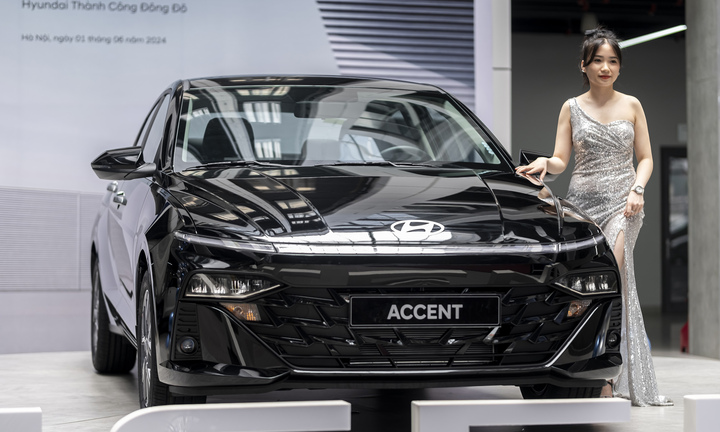 'Soi' Hyundai Accent 2024 bản cao cấp vừa ra mắt