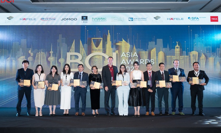 Sun Group đạt giải 'Chủ đầu tư hàng đầu Việt Nam' tại BCI Asia Awards 2024