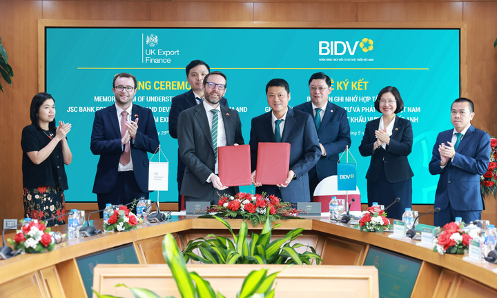 BIDV và UKEF hợp tác thúc đẩy phát triển bền vững