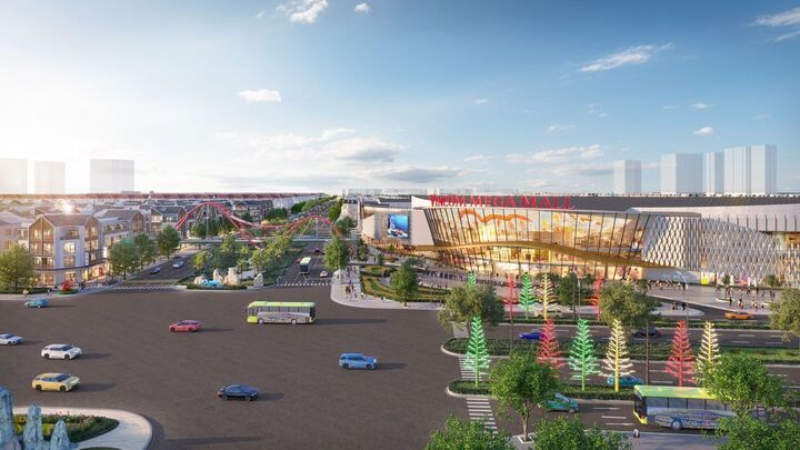 Ngắm thiết kế ấn tượng trung tâm thương mại Vinhomes Ocean Park 2 rộng 70.000m2