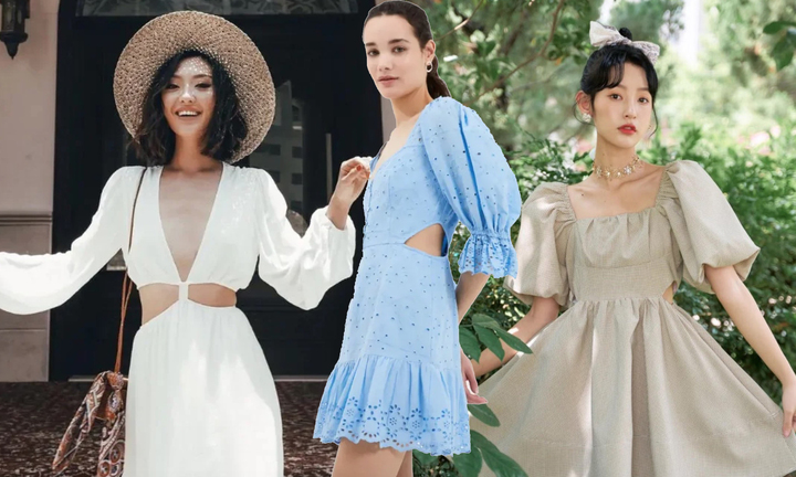 Đầm khoét eo xu hướng thời trang cho ngày hè