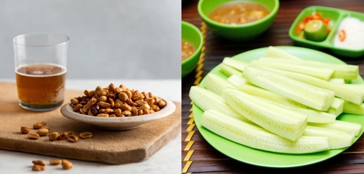 Vì sao nhà hàng thường phục vụ lạc rang, dưa chuột chẻ đầu tiên?