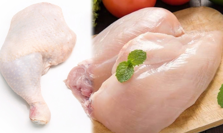 Ăn đùi hay ức gà tốt hơn?