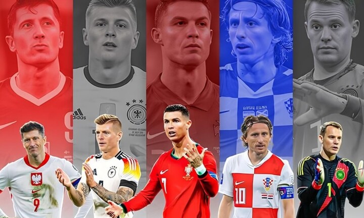 Ronaldo cùng nhiều huyền thoại bóng đá có thể sẽ thi đấu kỳ EURO cuối cùng
