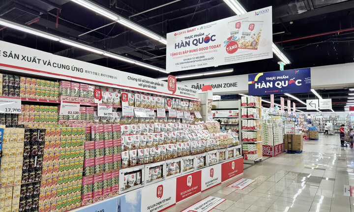 Cơ hội trải nghiệm 'Thực phẩm Hàn Quốc' với giá hấp dẫn tại siêu thị LOTTE Mart