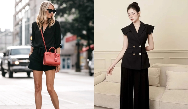 Bí kíp mặc đồ đen vừa đẹp mắt, vừa sành điệu trong mùa hè