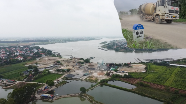 Bến bãi không phép mọc nhan nhản, xe tải trọng lớn hành dân ngày đêm ở Hải Dương