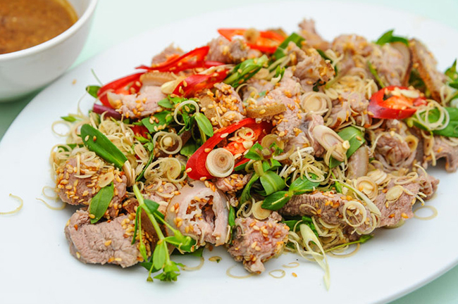 Cách làm dê tái chanh đơn giản tại nhà 