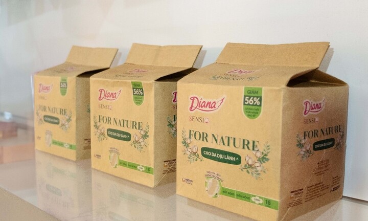 Ra mắt Diana Sensi For Nature phiên bản giới hạn giảm 56% lượng nhựa bao bì