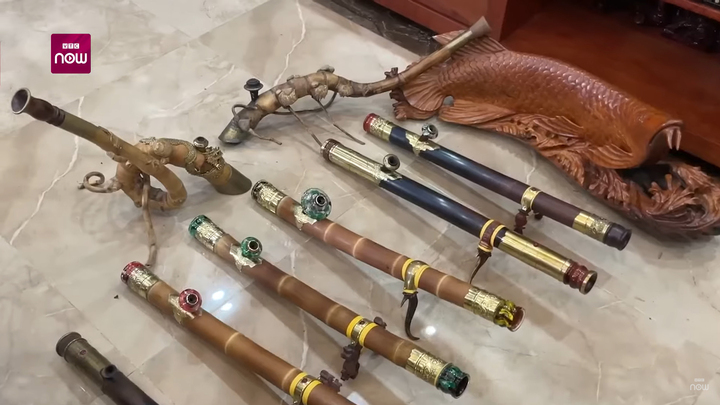 Khám phá bộ sưu tập điếu cày độc nhất vô nhị của nghệ sĩ Quang Tèo