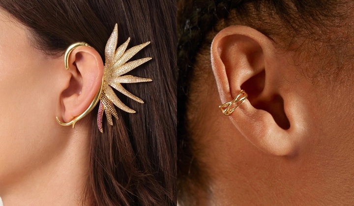 Mẫu trang sức lộng lẫy cho các cô gái không thích xỏ khuyên tai