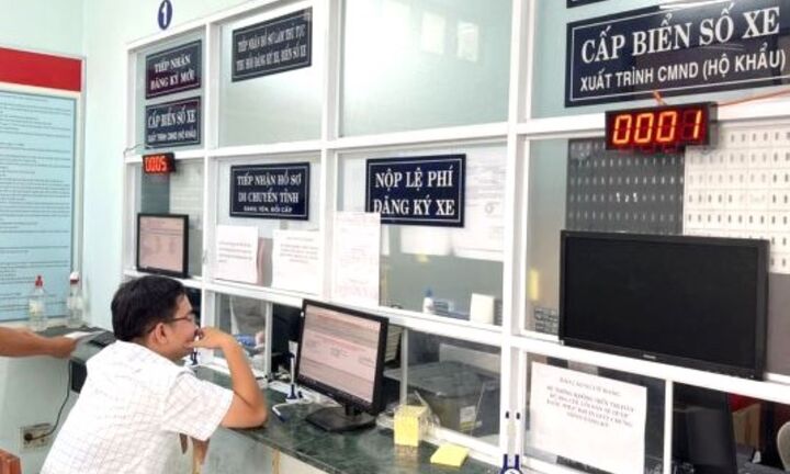 Đi bấm biển số xe máy cần giấy tờ gì?