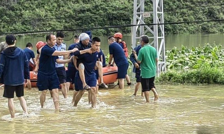 Trung Quốc: Mưa lũ hiếm gặp khiến Quảng Tây thiệt hại nặng