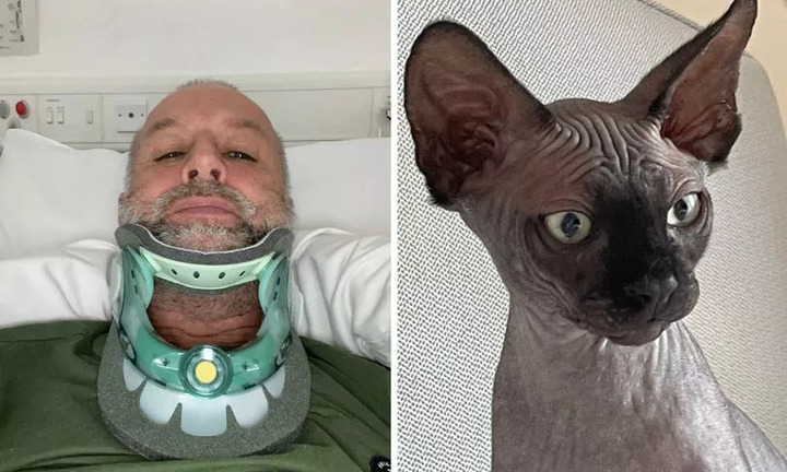 Gãy cổ, rạn xương sọ, thập tử nhất sinh chỉ vì vấp phải mèo