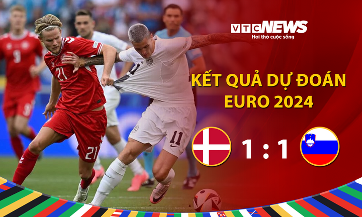 Kết quả Dự đoán EURO 2024 nhận quà VTC News: Slovenia vs Đan Mạch 