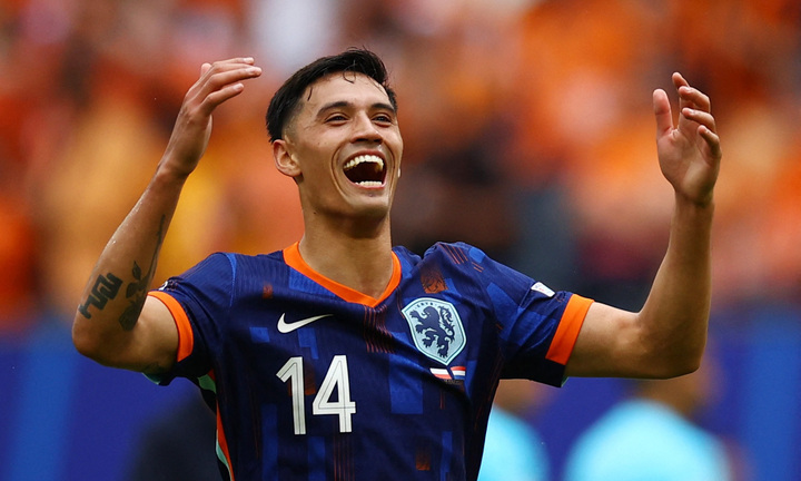 Cầu thủ từng từ chối tuyển Indonesia được đá chính cho Hà Lan ở EURO 2024