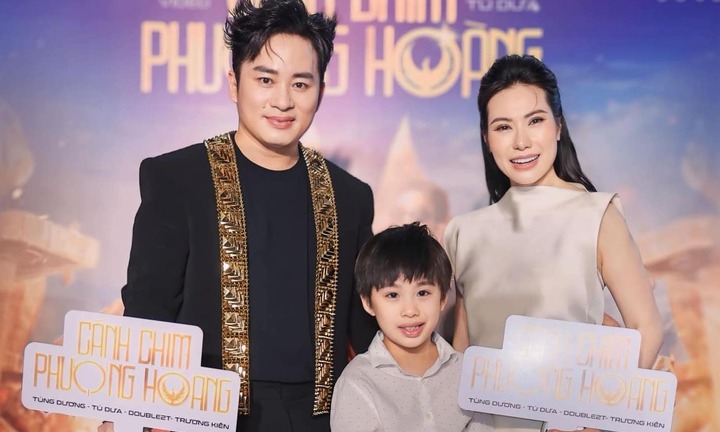 Vợ bí ẩn của ca sĩ Tùng Dương hiếm hoi lộ diện