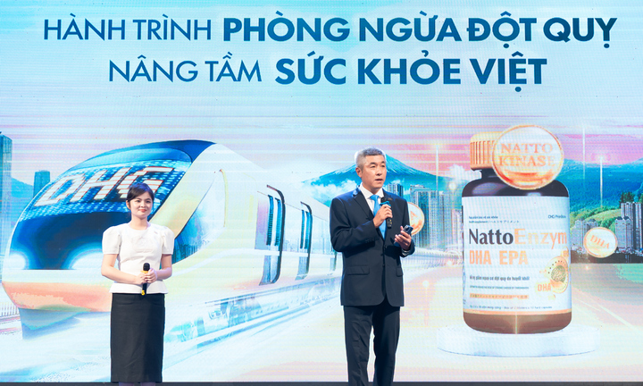 Dược Hậu Giang nâng tầm sức khỏe cộng đồng bằng sản phẩm mới NattoEnzym DHA EPA