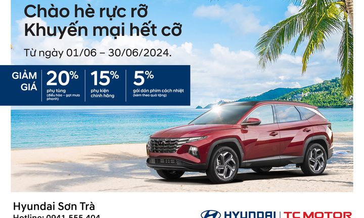 Chào hè rực rỡ - Khuyến mại hết cỡ