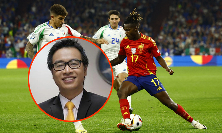 5 câu nói hài hước của BLV Tạ Biên Cương khiến khán giả tỉnh ngủ khi xem EURO